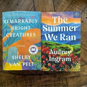 Remarkably Bright Creatures & The Summer We Ran Hardcover Book Duo